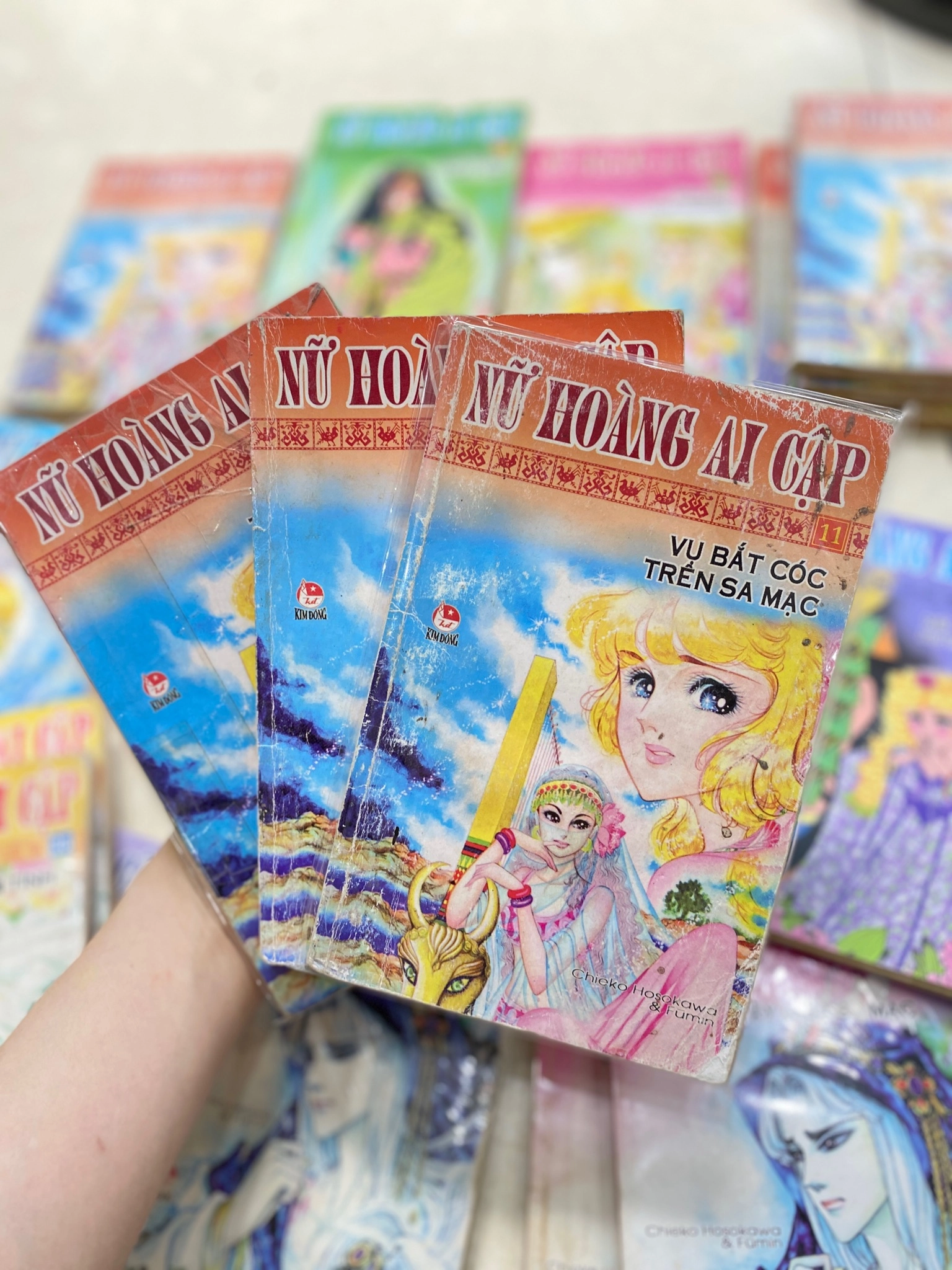 Nữ Hoàng Ai Cập ( tập 11 ) by Chieko Hosokawa - Sách Book Cover - Ngọc Hiển Books