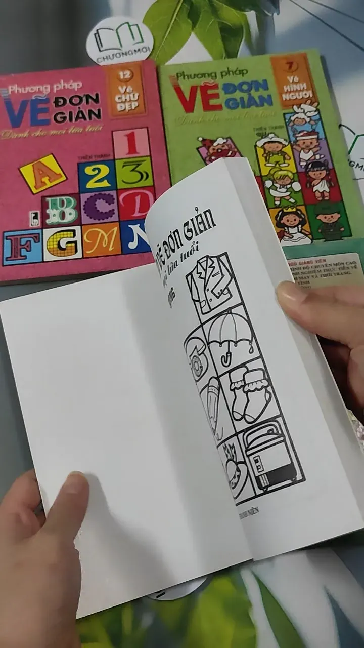Combo Phương Pháp Vẽ Đơn Giản: Vật Dụng, Người, Chữ, Trang Phục - Thiên Thanh 780871