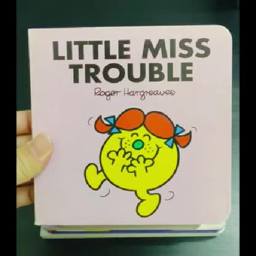 Board book Little Miss Trouble (Cô bé tinh nghịch)