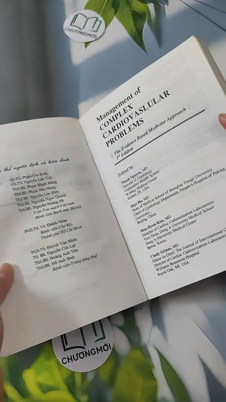 [MIỄN PHÍ BỌC SÁCH] Bệnh Tim Mạch 2007 - GS. Thạch Nguyễn 780811