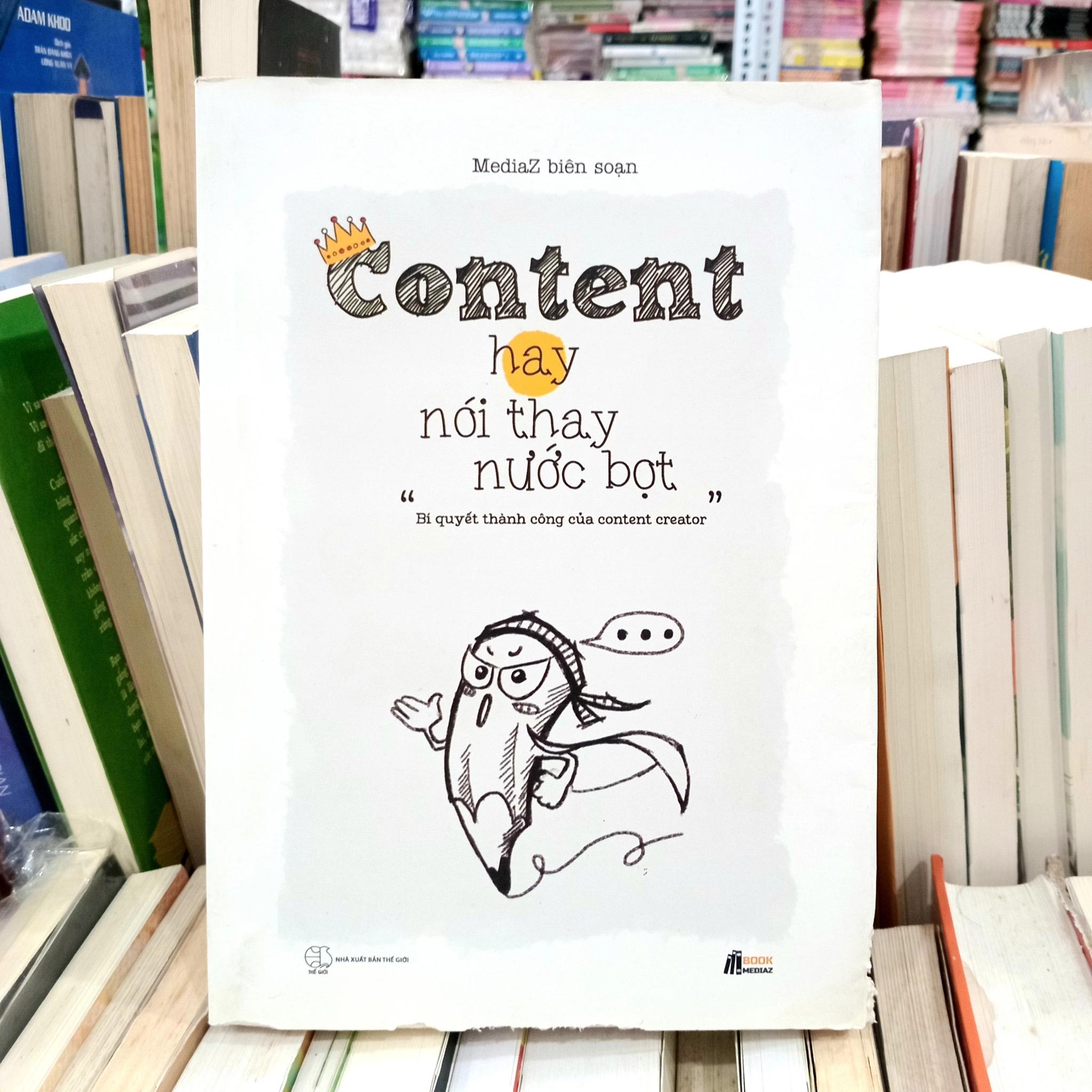 Content hay nói thay nước bọt 📚 by MediaZ - Sách Book Cover - Ngọc Hiển Books