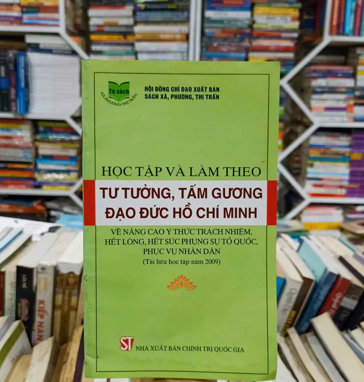 Học tập và làm theo tư tưởng, tấm gương đạo đức Hồ Chí Minh 🌻 by  - Sách Book Cover - Ngọc Hiển Books
