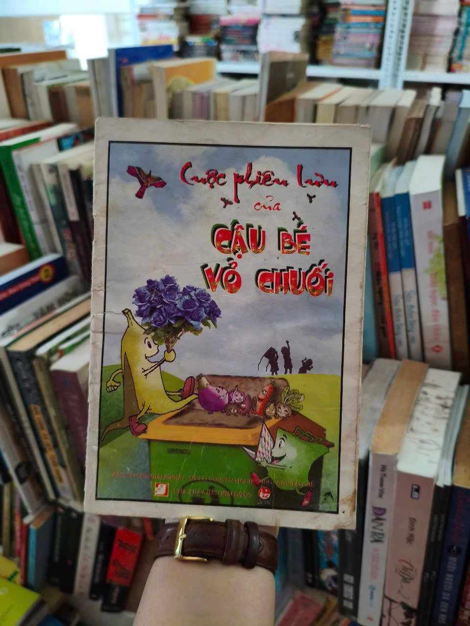 Cuộc phiêu lưu của cậu bé vỏ chuối by  - Sách Book Cover - Ngọc Hiển Books