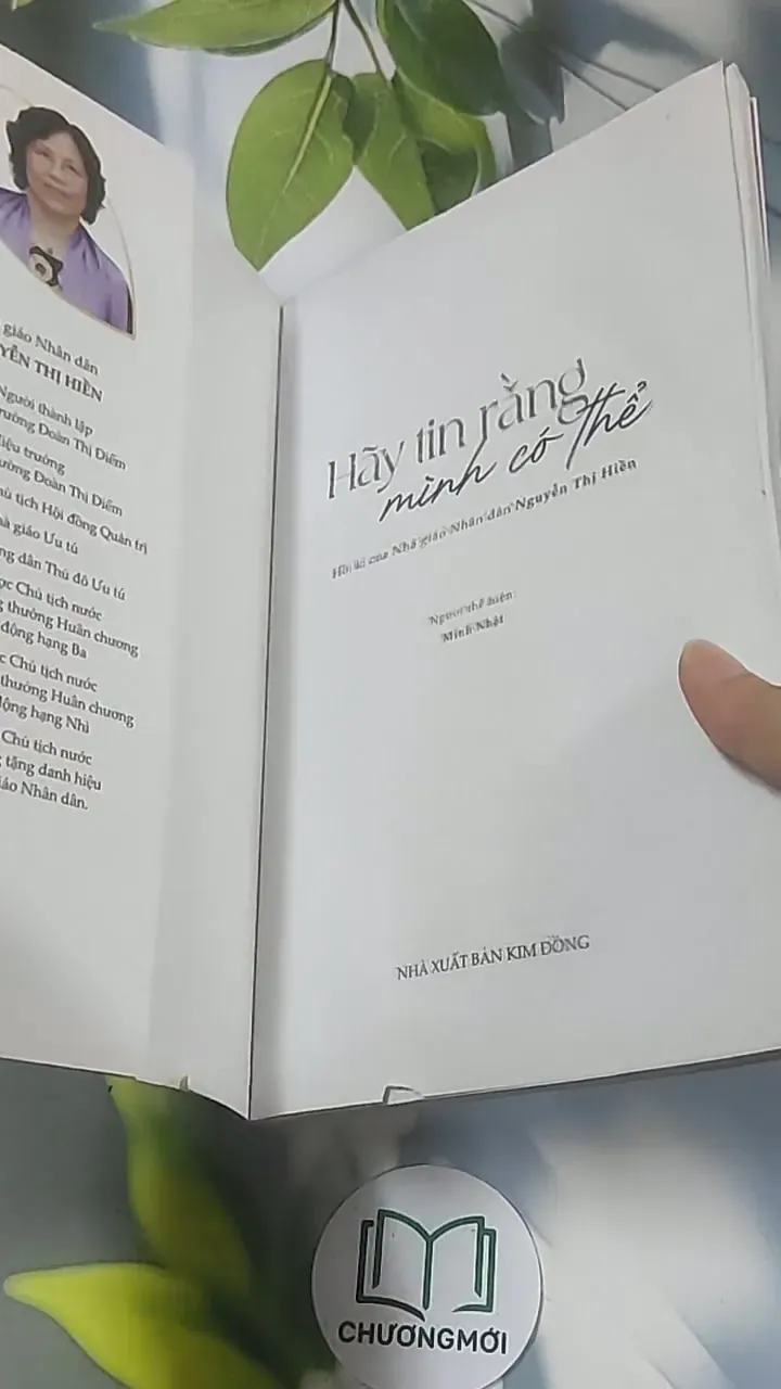 Hãy tin rằng mình có thể - Nguyễn Thị Hiền 688595