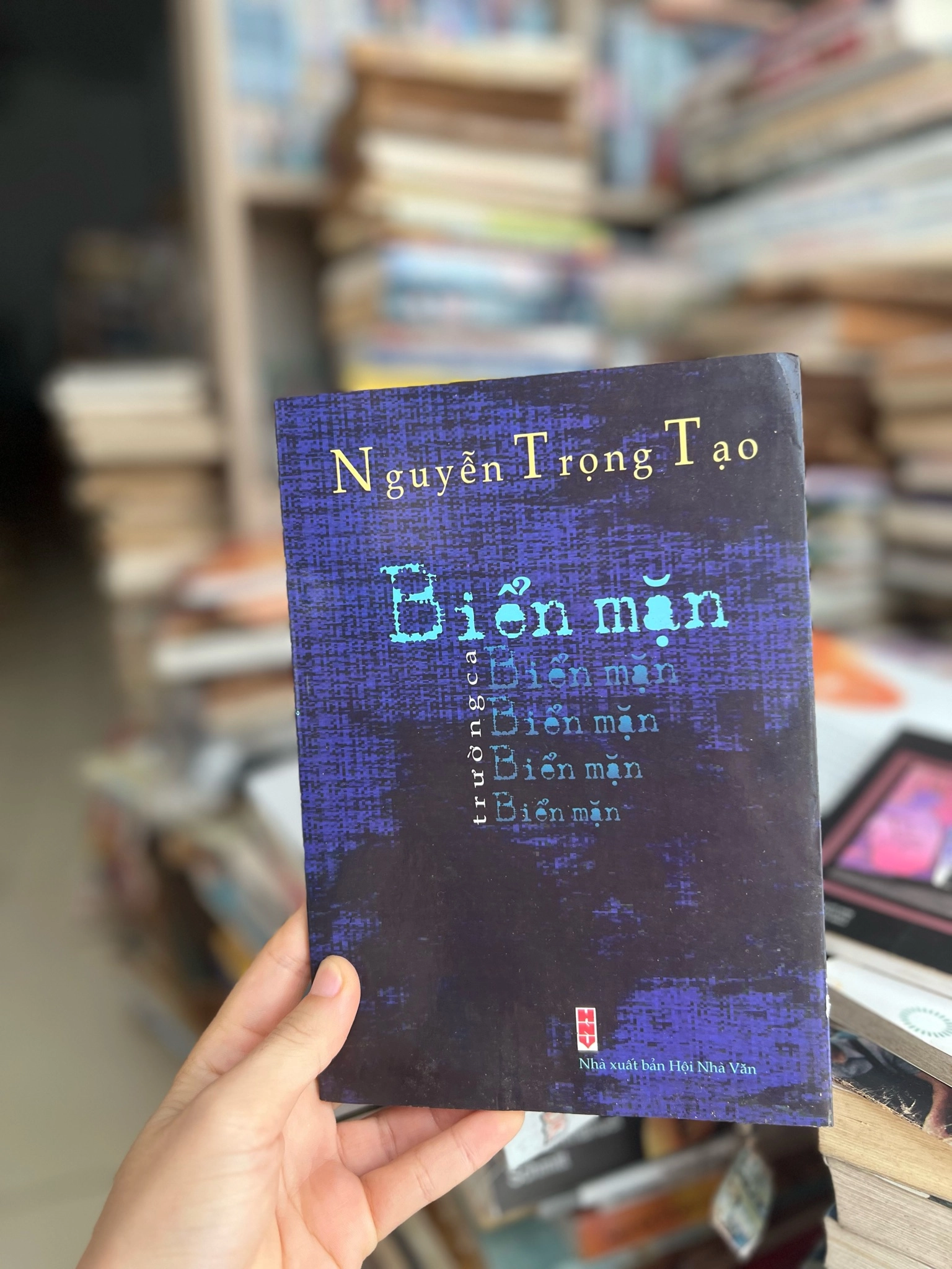 Trường ca Biển mặn - Nguyễn Trọng Tạo by  - Sách Book Cover - Ngọc Hiển Books