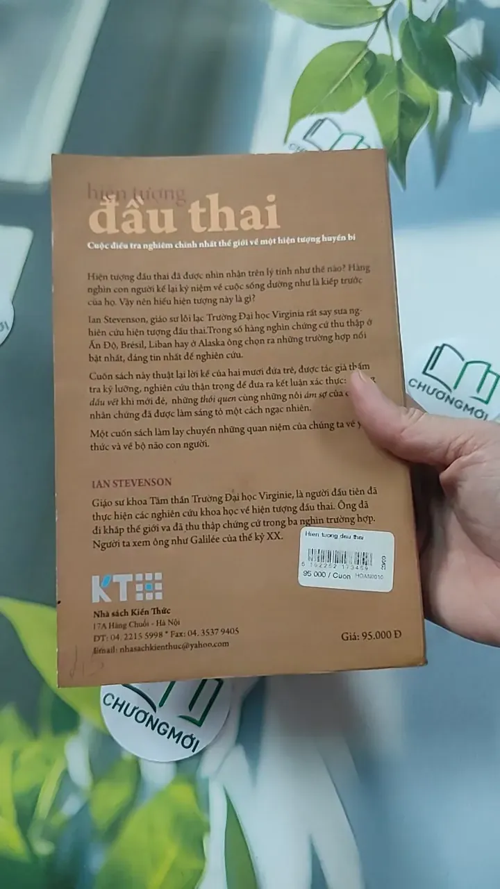 [MIỄN PHÍ BỌC SÁCH] Hiện Tượng Đầu Thai - Ian Stevenson 776111