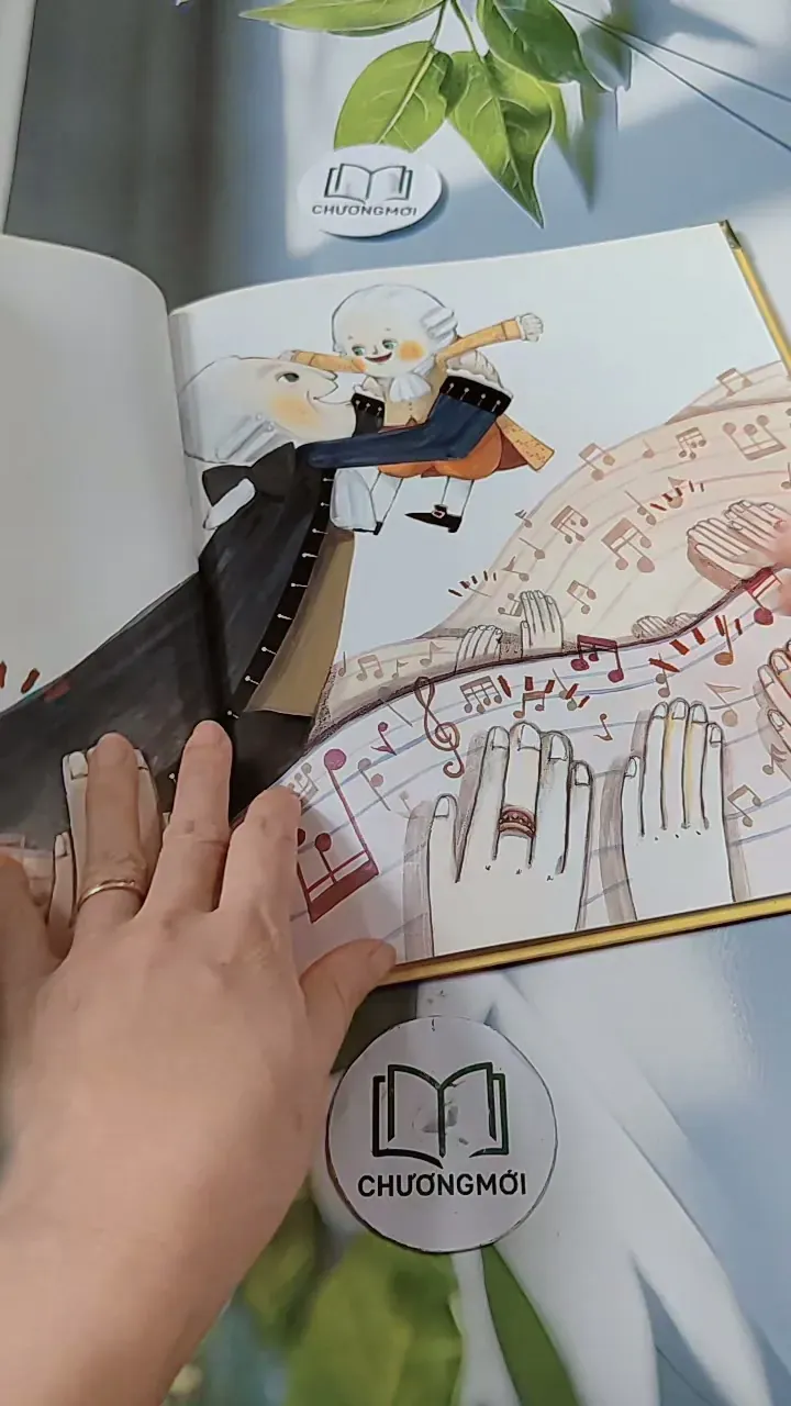 [Tặng nẹp góc] Truyện thiếu nhi Hàn Quốc: Danh nhân 17 -  지인지기 인물 이야기: 모차르트 731994