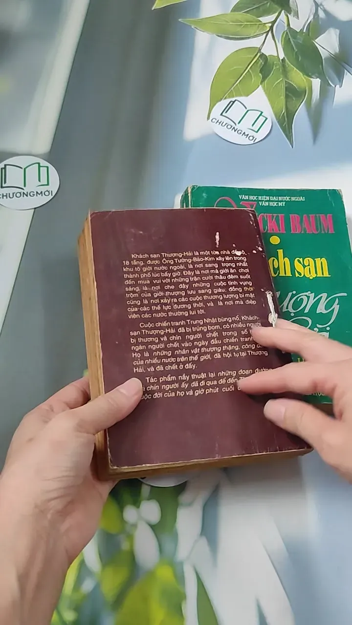 [MIỄN PHÍ BỌC SÁCH] [XƯA] Khách Sạn Thượng Hải 1,2 (1994) - Vicki Baum 776064