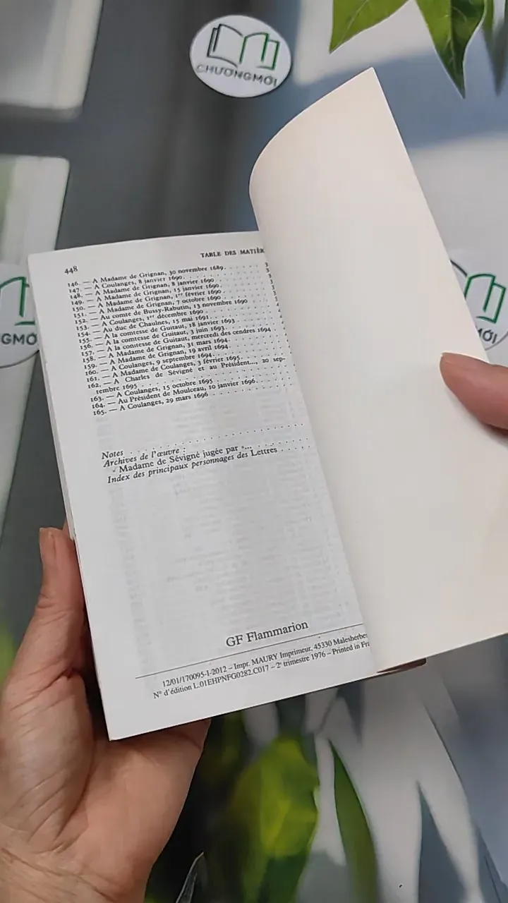 [XƯA] Lettres (1976) - Madame de Sévigné 754484