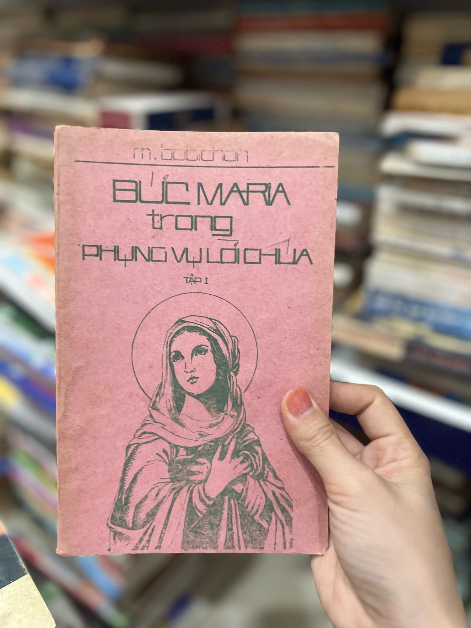 Đức Maria trong phục mục lời chúa  tập 1 by  - Sách Book Cover - Ngọc Hiển Books