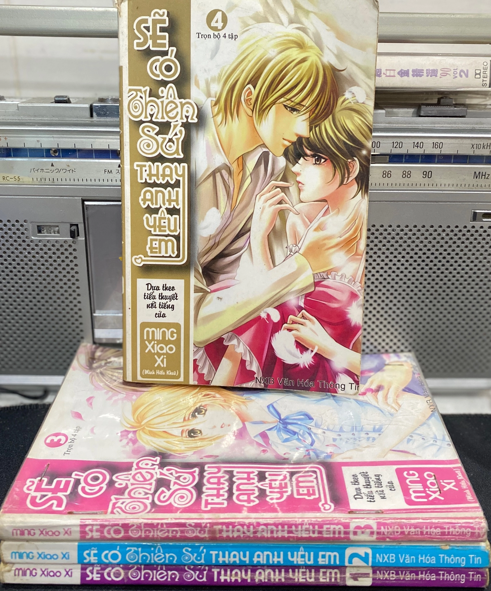 Combo Sẽ Có Thiên Sứ Thay Anh Yêu Em (Trọn Bộ 4 Tập) by  - Sách Book Cover - Ngọc Hiển Books