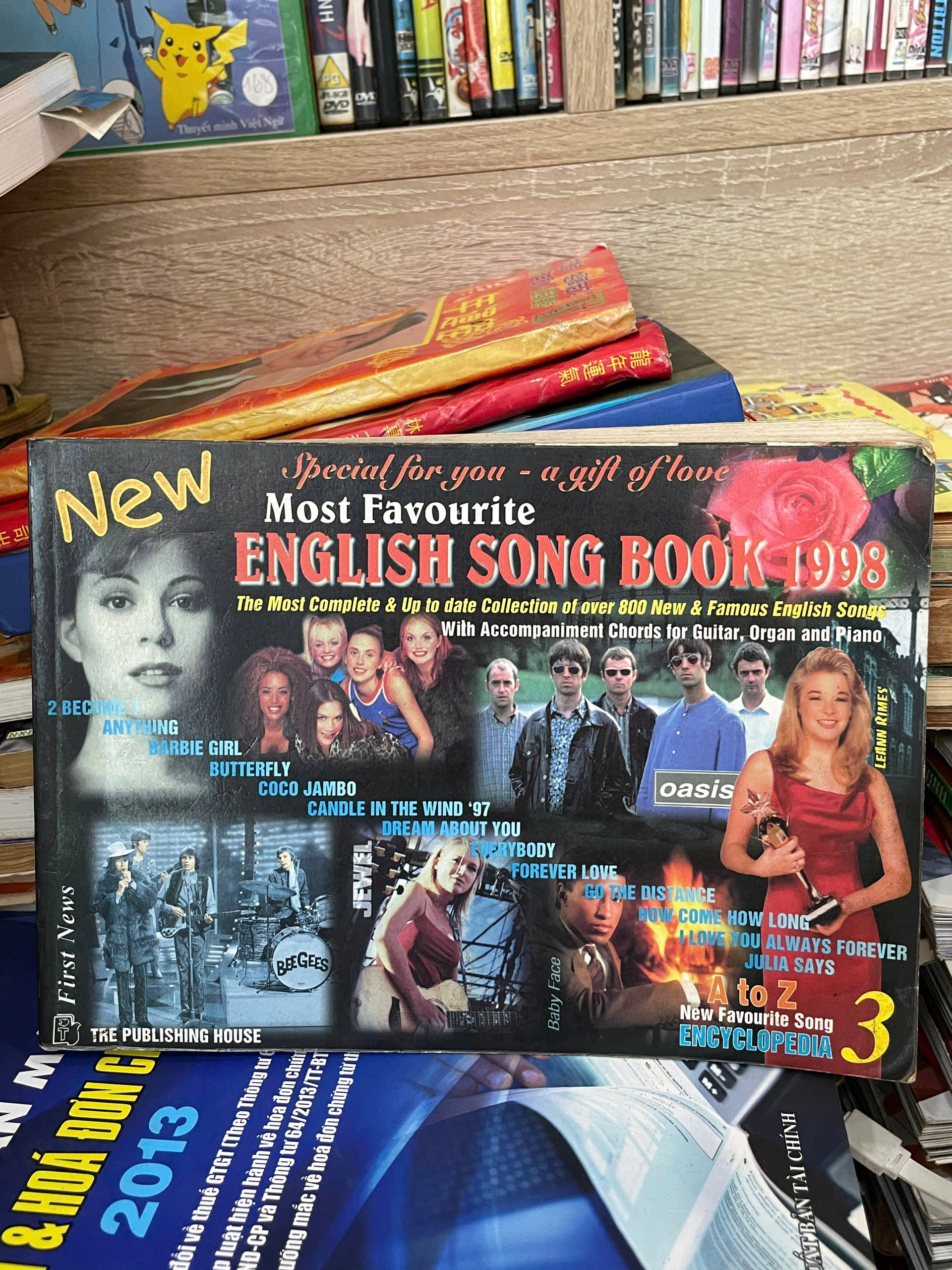 English Song Book 1998 by  - Sách Book Cover - Ngọc Hiển Books