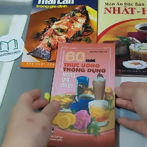 Combo Ẩm Thực: 60 Món Thức Uống Thông Dụng, Nấu Ăn Kiểu Thái Lan, Món Ăn Nhật - Hàn