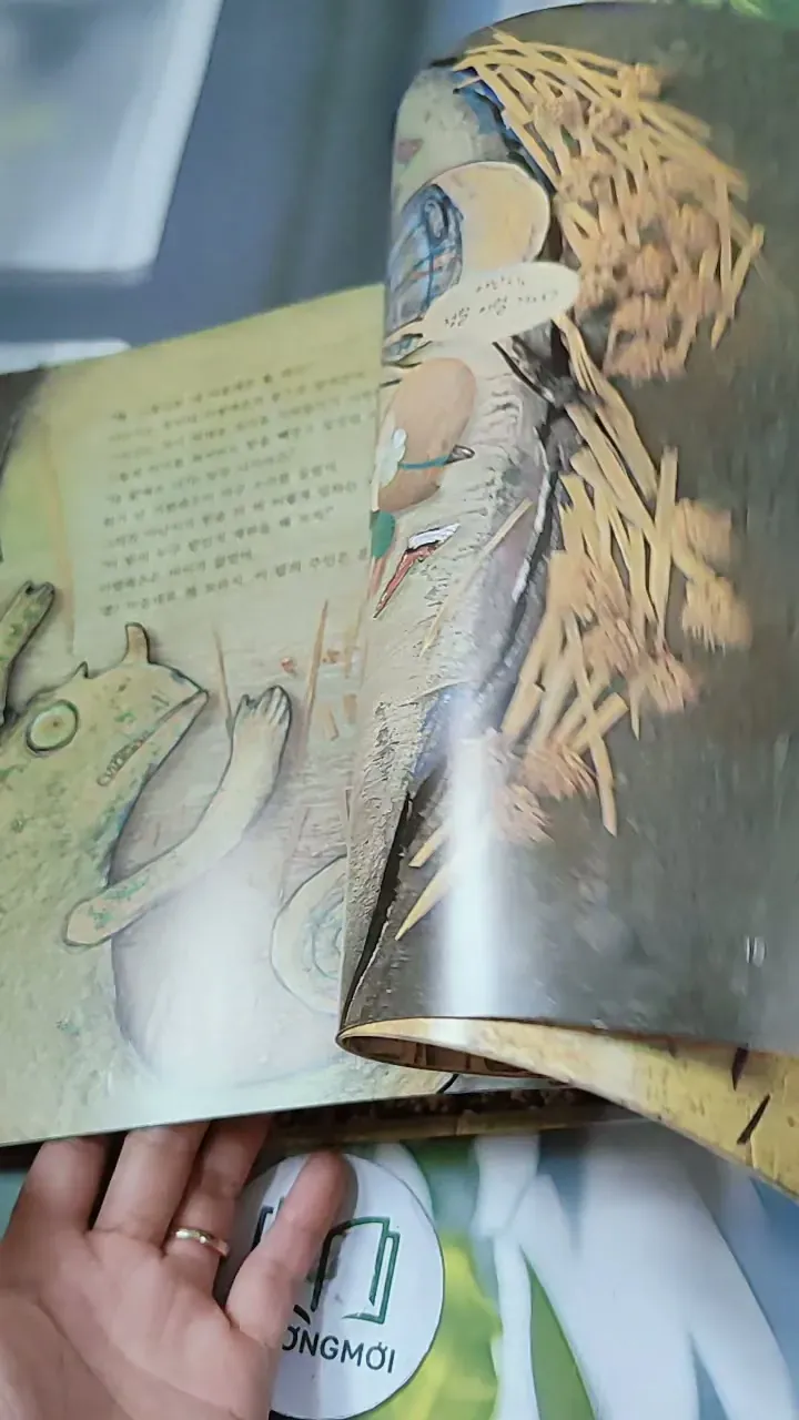 [Tặng nẹp góc] Truyện thiếu nhi Hàn Quốc: Moyamo Anu 56 -  모야모 아누와: 카멜레온에게 혼쭐난 아난시 732060