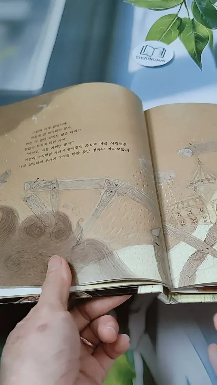 [Tặng nẹp góc] Truyện thiếu nhi Hàn Quốc: Moyamo Anu 40 -  모야모 아누와: 사람이 70살까지 살게 된 까닭;. 악 732041