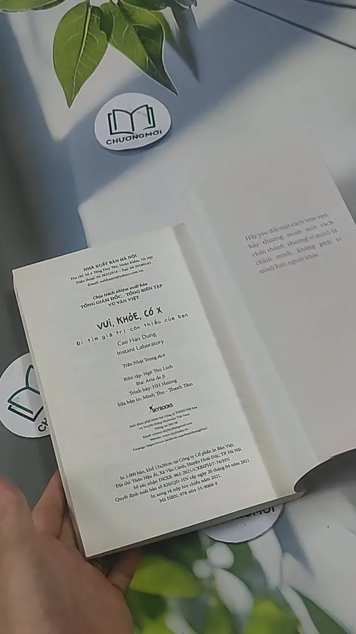 Vui. Khỏe. Có X - Đi Tìm Giá Trị Còn Thiếu Của Bạn - Cao Học Dung Instant Laboratory 705568