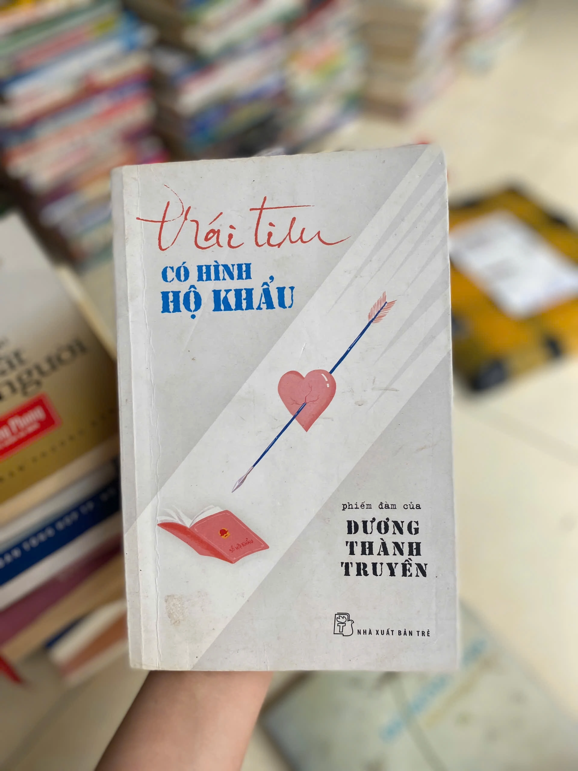 Trái Tim Có Hình Hộ Khẩu by Dương Thành Truyền - Sách Book Cover - Ngọc Hiển Books