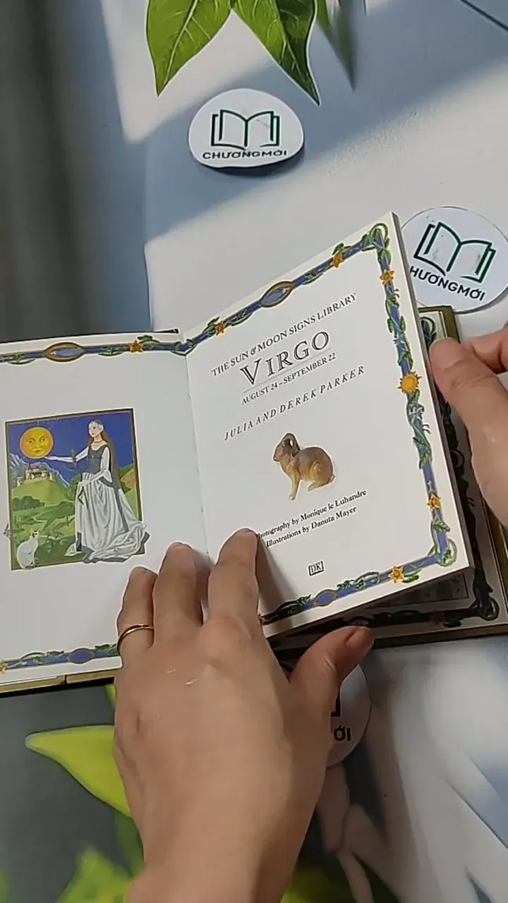 [MIỄN PHÍ BỌC SÁCH] The Sun & Moon Signs Library: Virgo - Julia and Derek Parker 703051