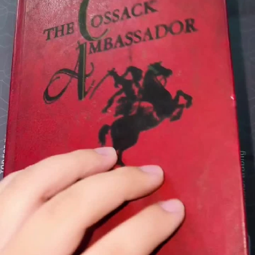 Ngoại văn vintage phiêu lưu Liên Xô sưu tầm - The Cossack Ambassador By Volodimir Malik