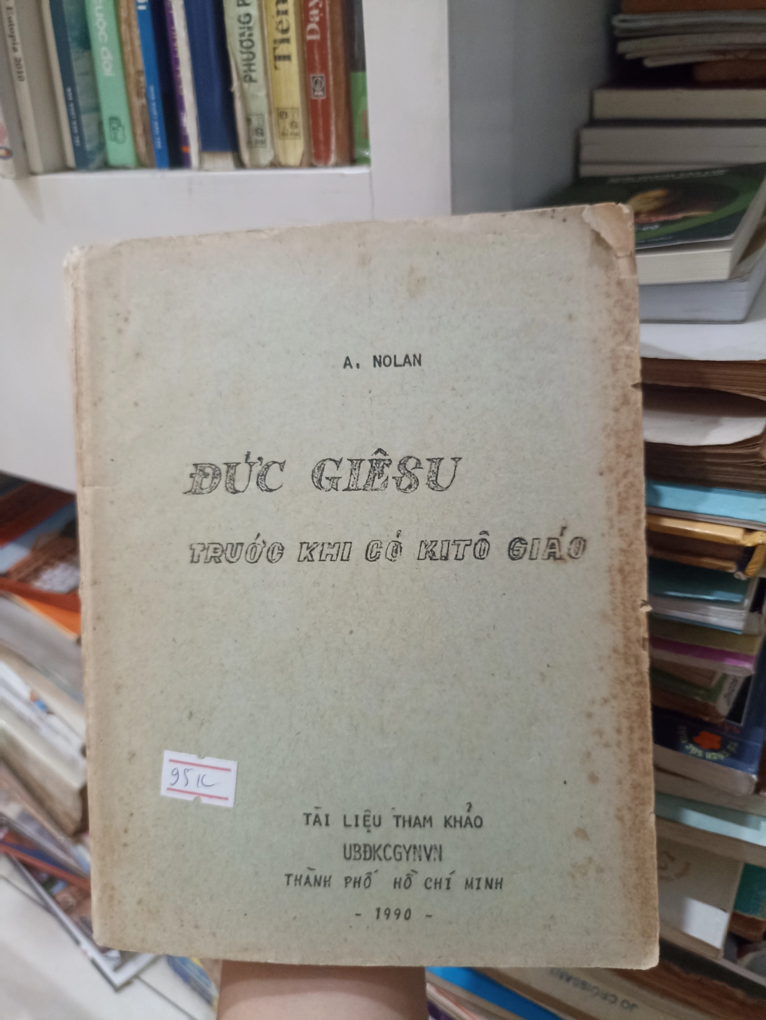 Đức Giê - Su Trước Khi Có Kitô Giáo 🌻 by  - Sách Book Cover - Ngọc Hiển Books