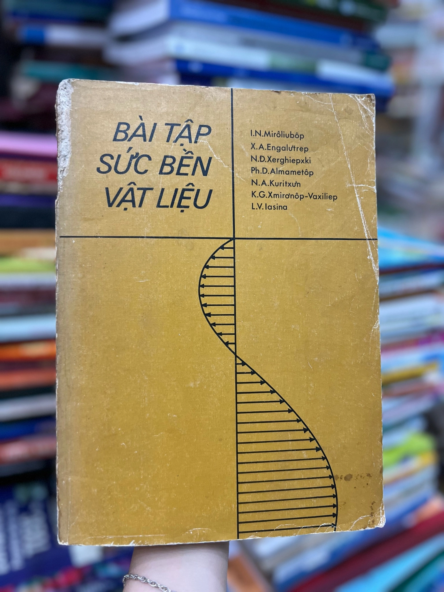 Bài tập sức bền Vật Liệu by  - Sách Book Cover - Ngọc Hiển Books