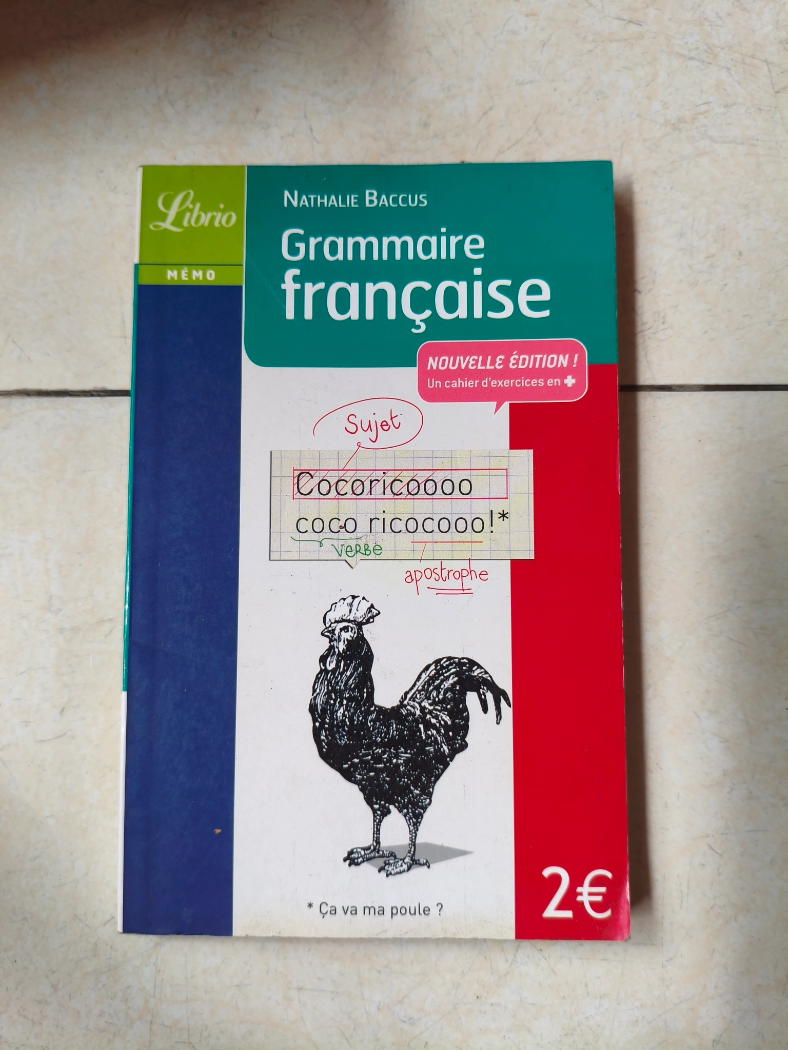 Grammaire francaise 🌱 by  - Sách Book Cover - Ngọc Hiển Books