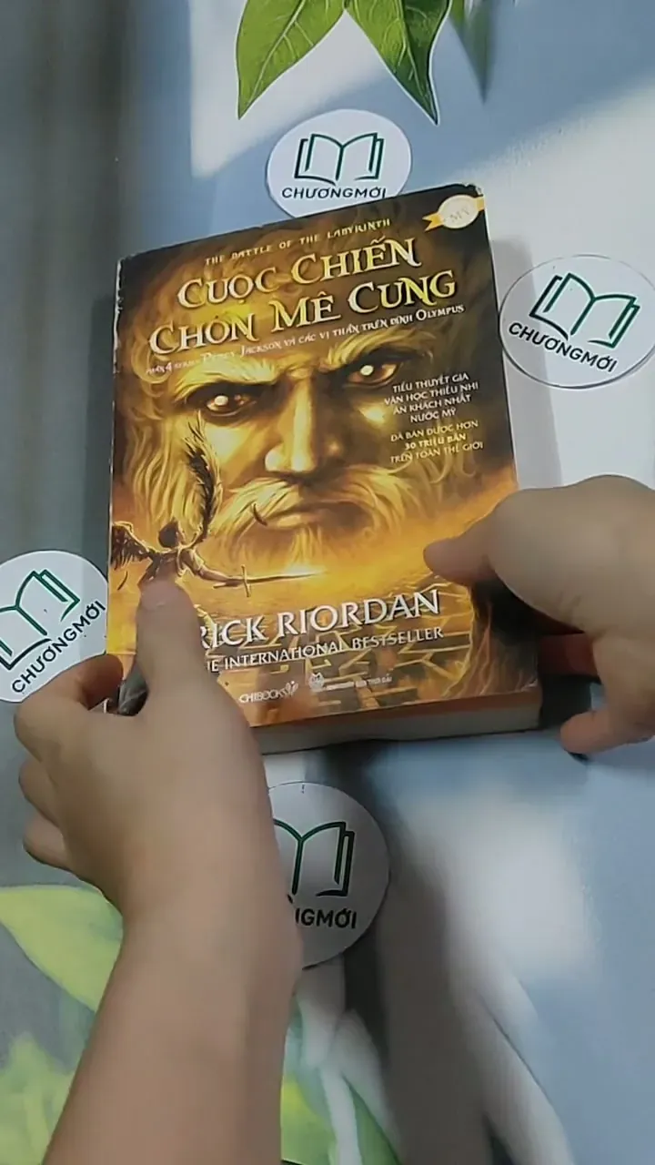 Cuộc chiến chốn Mê Cung - Phần 4 - Series Percy Jackson và các vị thần trên đỉnh Olympus  698610