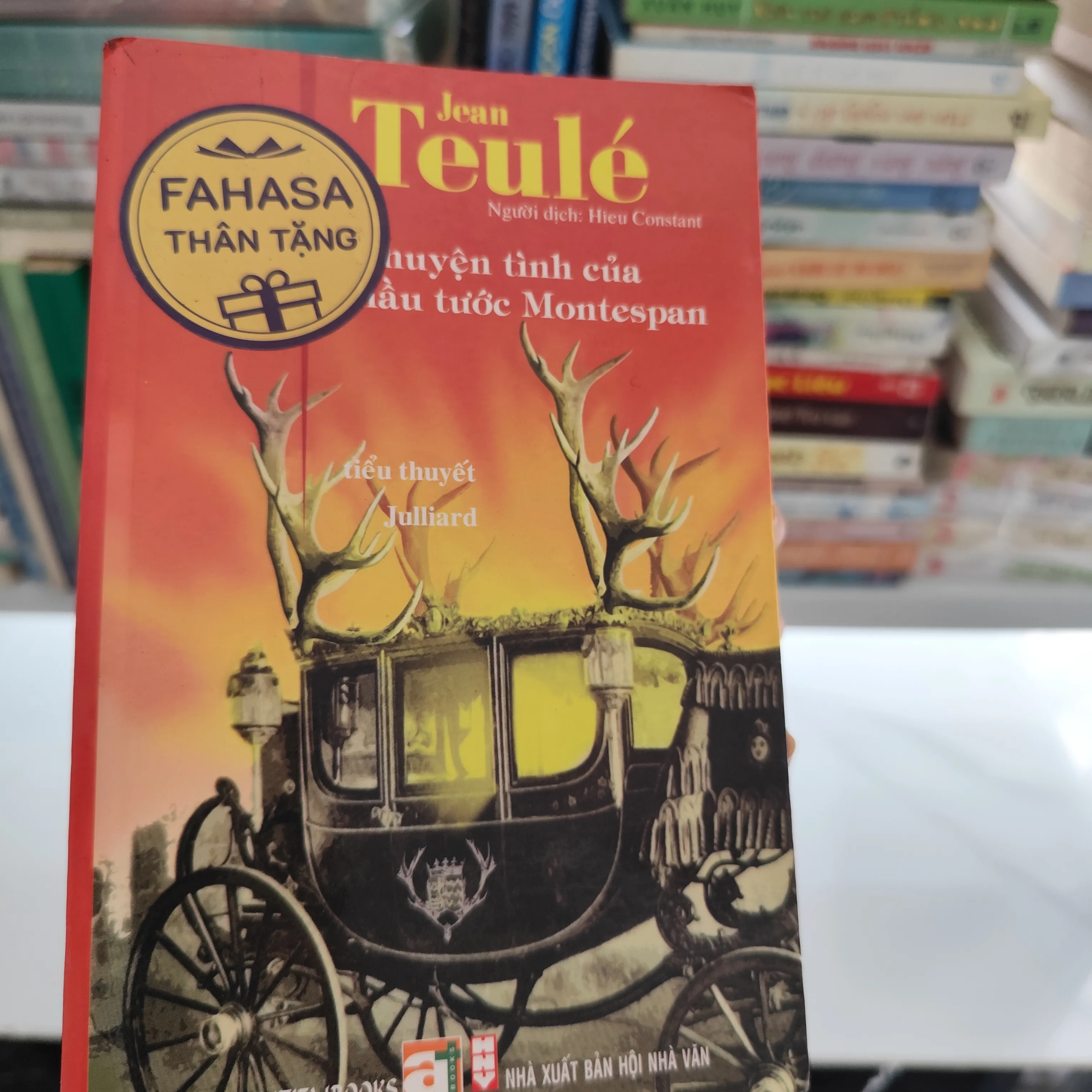 Chuyện Tình Của Hầu Tước Montespan" của tác giả Jean Teulé. by  - Sách Book Cover - Ngọc Hiển Books