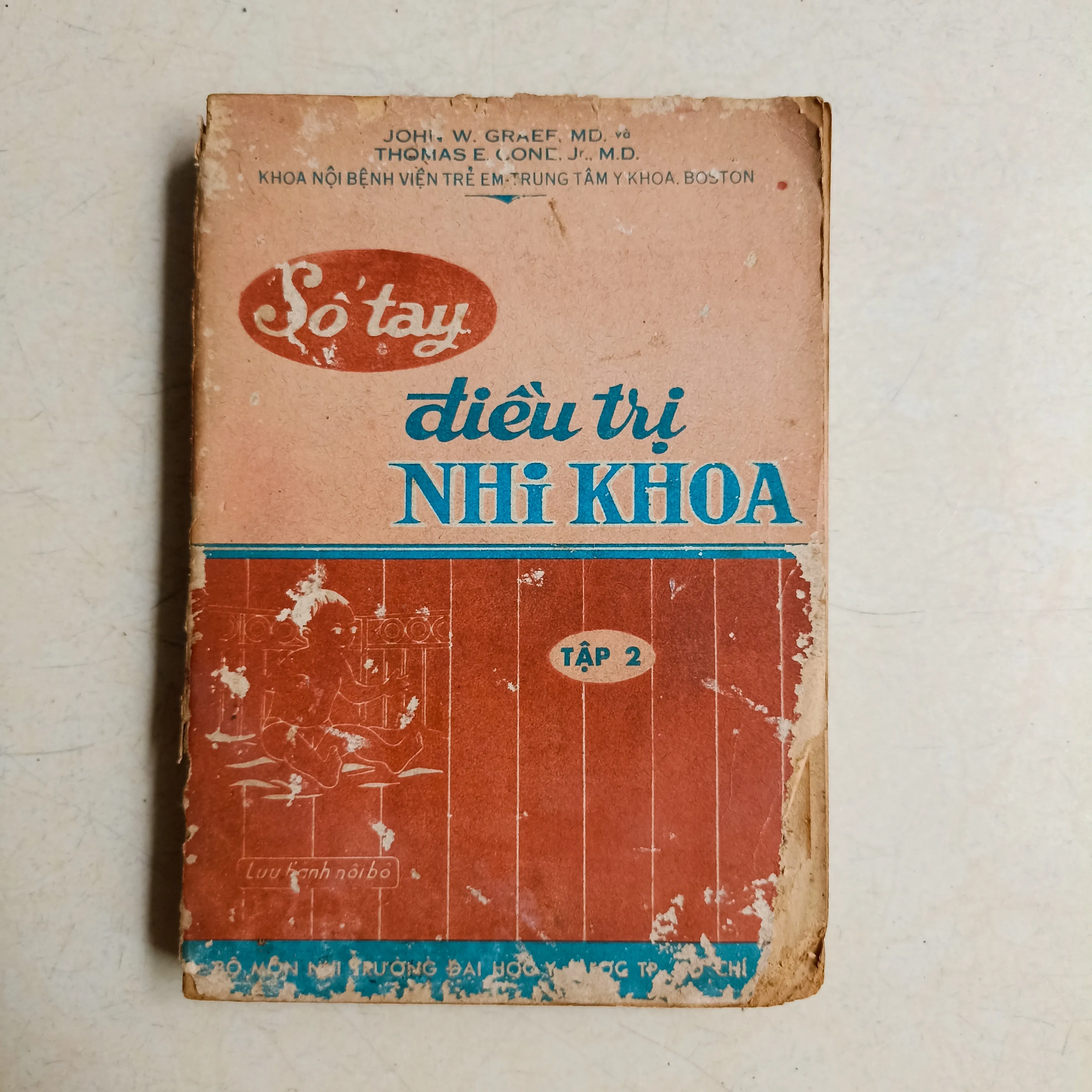 Sổ tay điều trị khoa nhi tập 2 1984 🌻 by  - Sách Book Cover - Ngọc Hiển Books