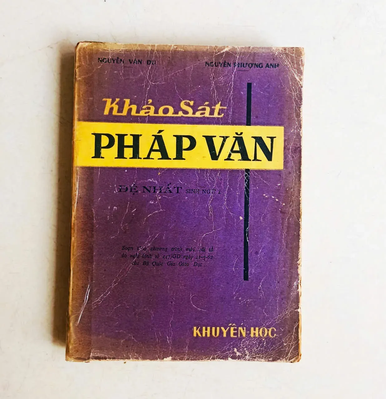 Khảo sát pháp văn 🌻 by  - Sách Book Cover - Ngọc Hiển Books