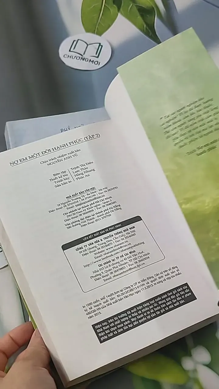 [MIỄN PHÍ BỌC SÁCH] Trọn bộ Nợ Em Một Đời Hạnh Phúc (tập 1 + 2) - Phỉ Ngã Tư Tồn 705605