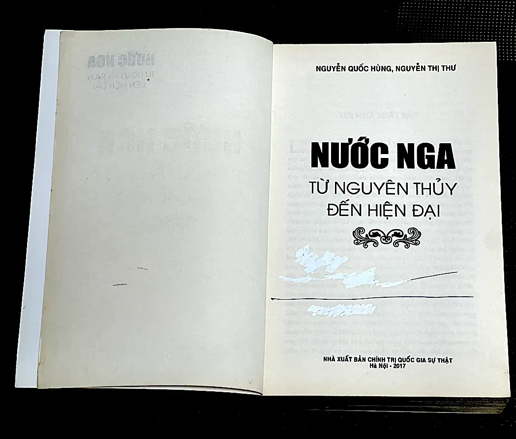 NƯỚC NGA Từ nguyên thủy đến hiện đại 996451