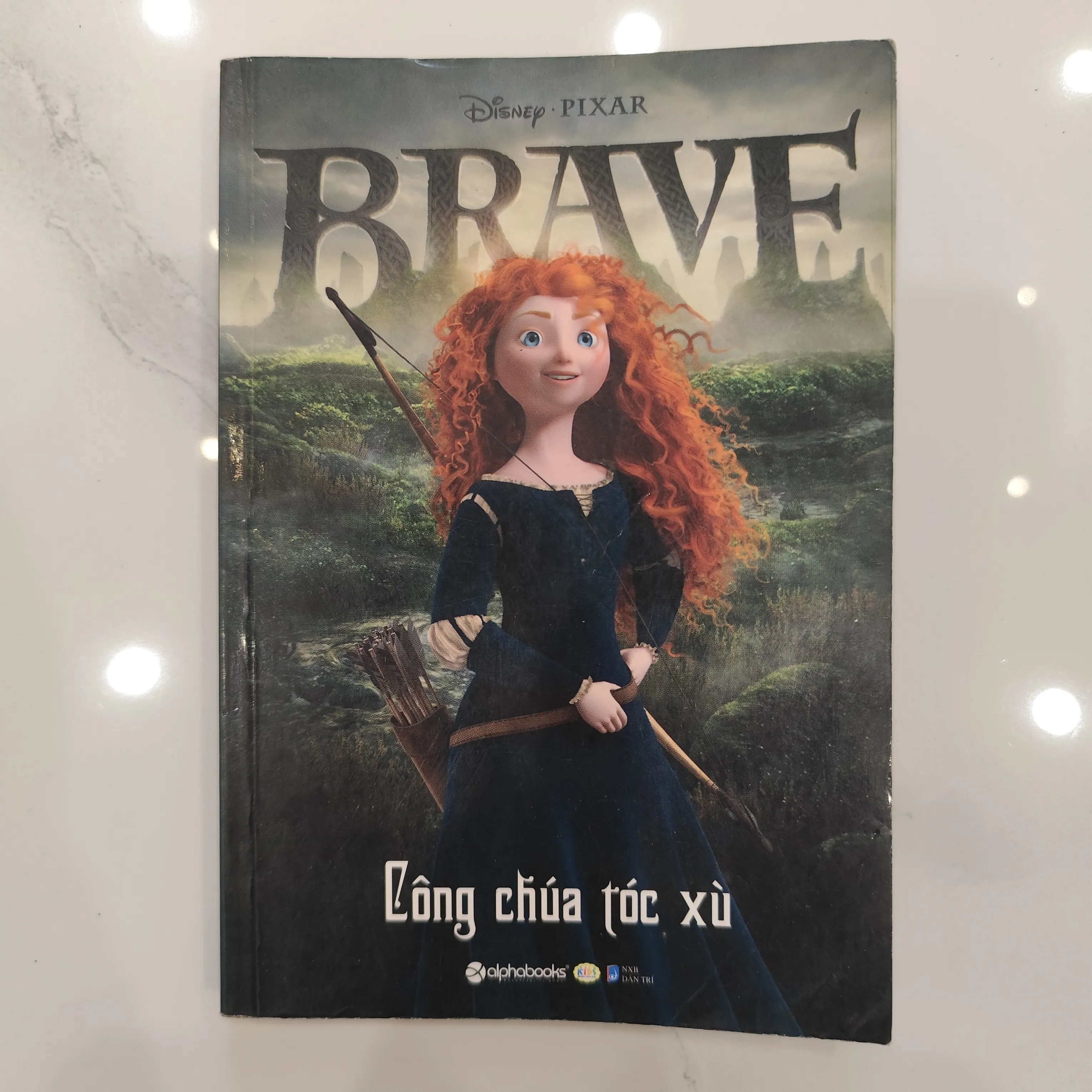 Brave công chúa tóc xù by  - Sách Book Cover - Ngọc Hiển Books
