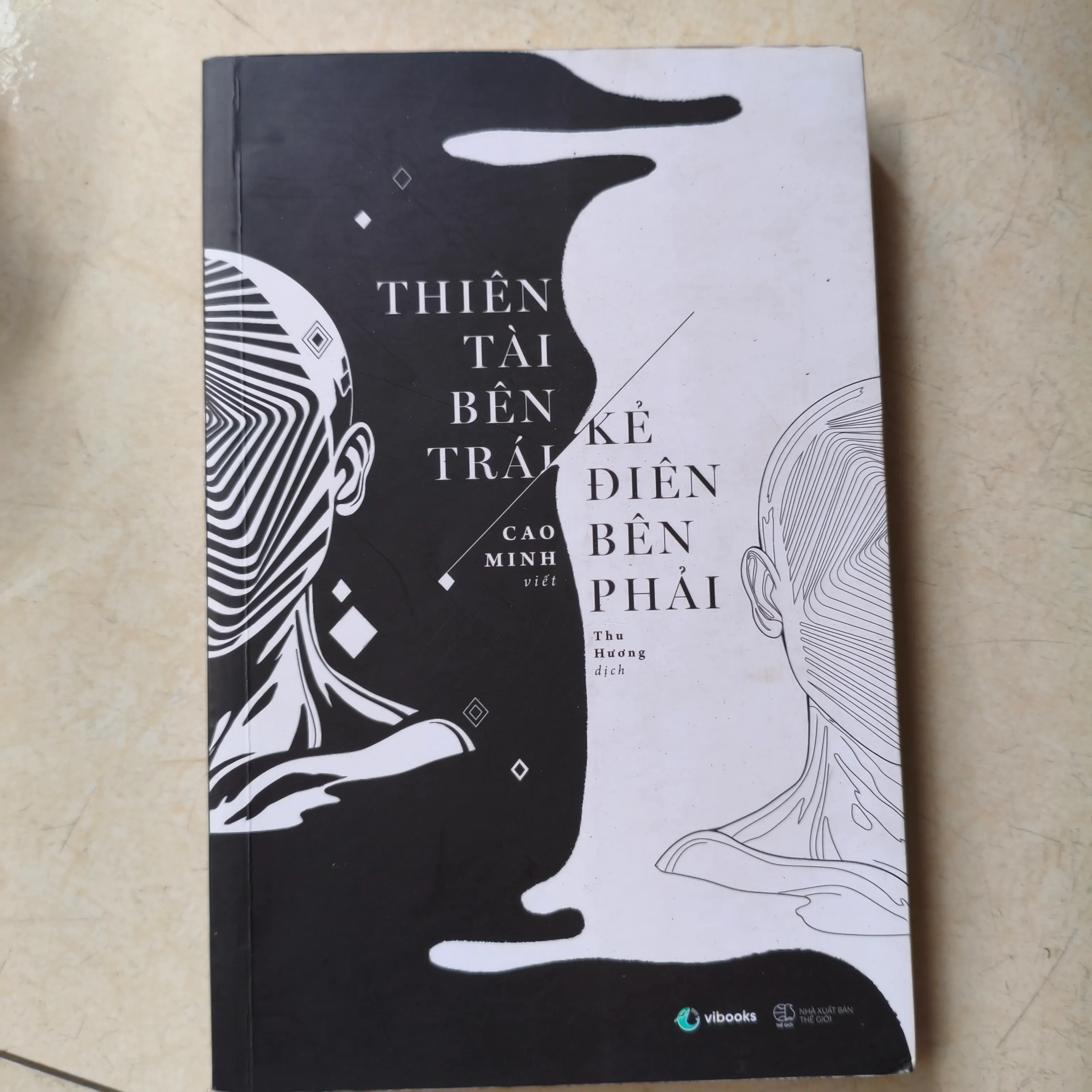 Thiên tài bên trái kẻ điên bên phải 🌱 by  - Sách Book Cover - Ngọc Hiển Books