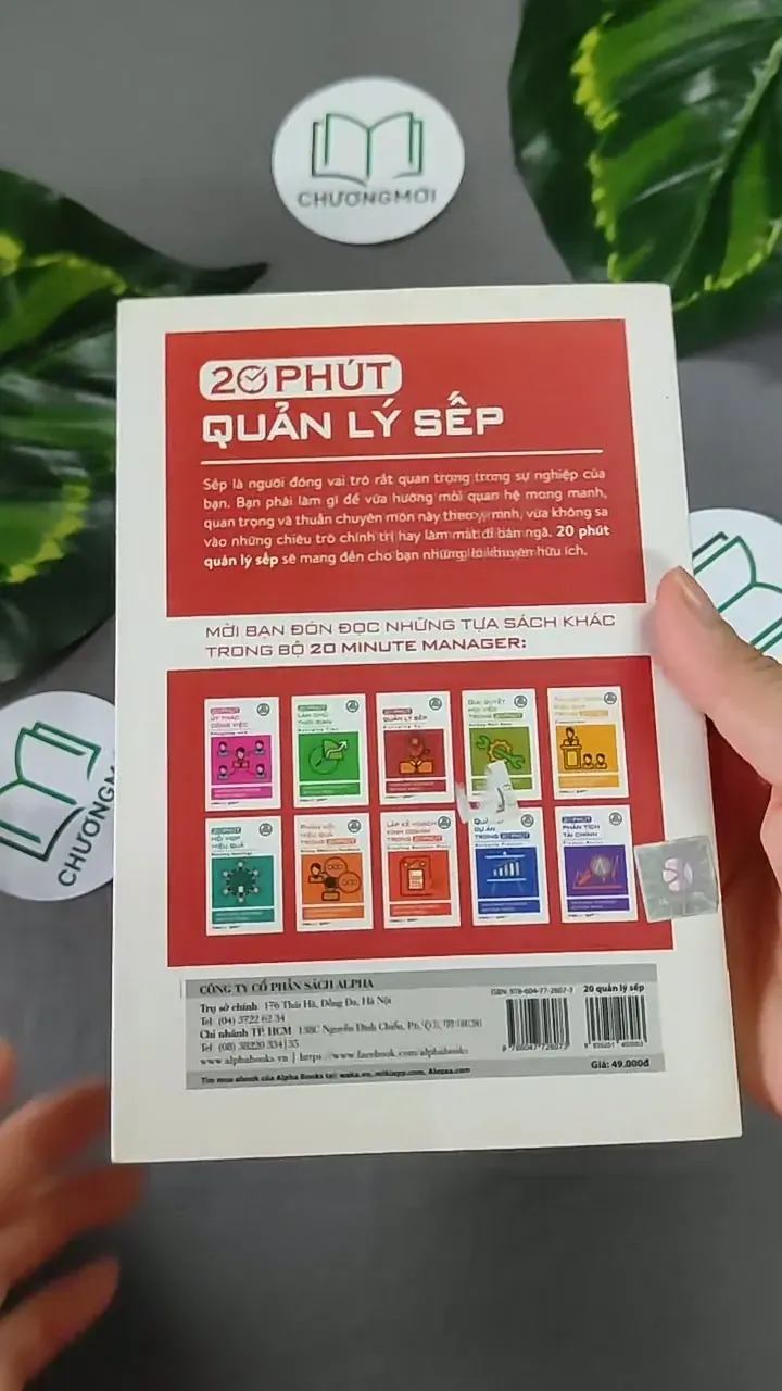 20 Phút Quản Lý Sếp - Harvard Business Review Press 604651