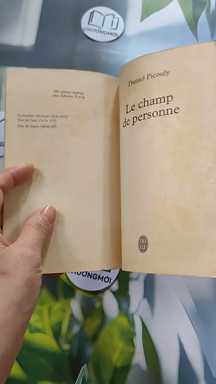 [XƯA] Le Champ de personne (1995) - Daniel Picouly 754477