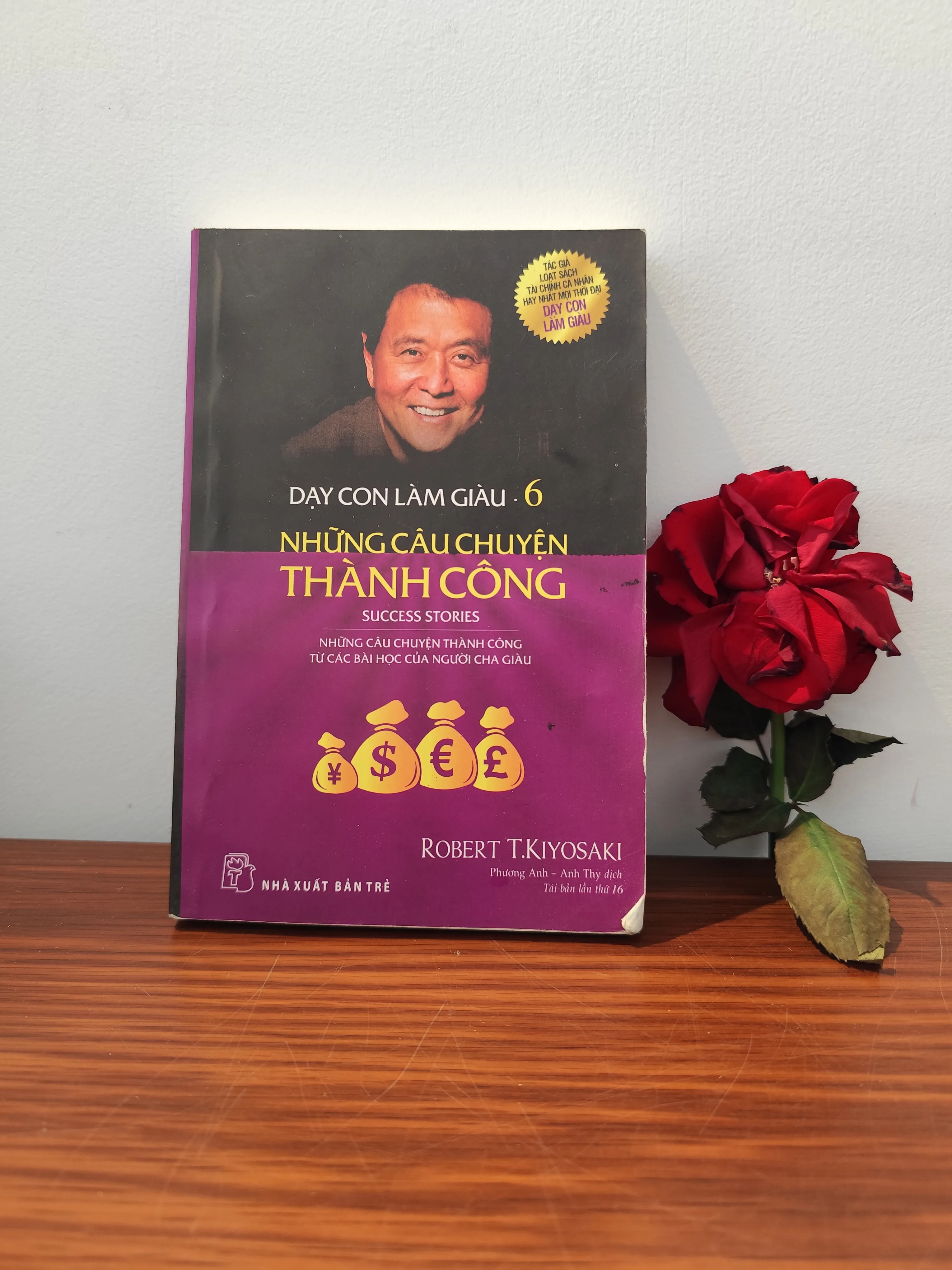 Dạy con làm giàu 6- Những câu chuyện thành công by  - Sách Book Cover - Ngọc Hiển Books