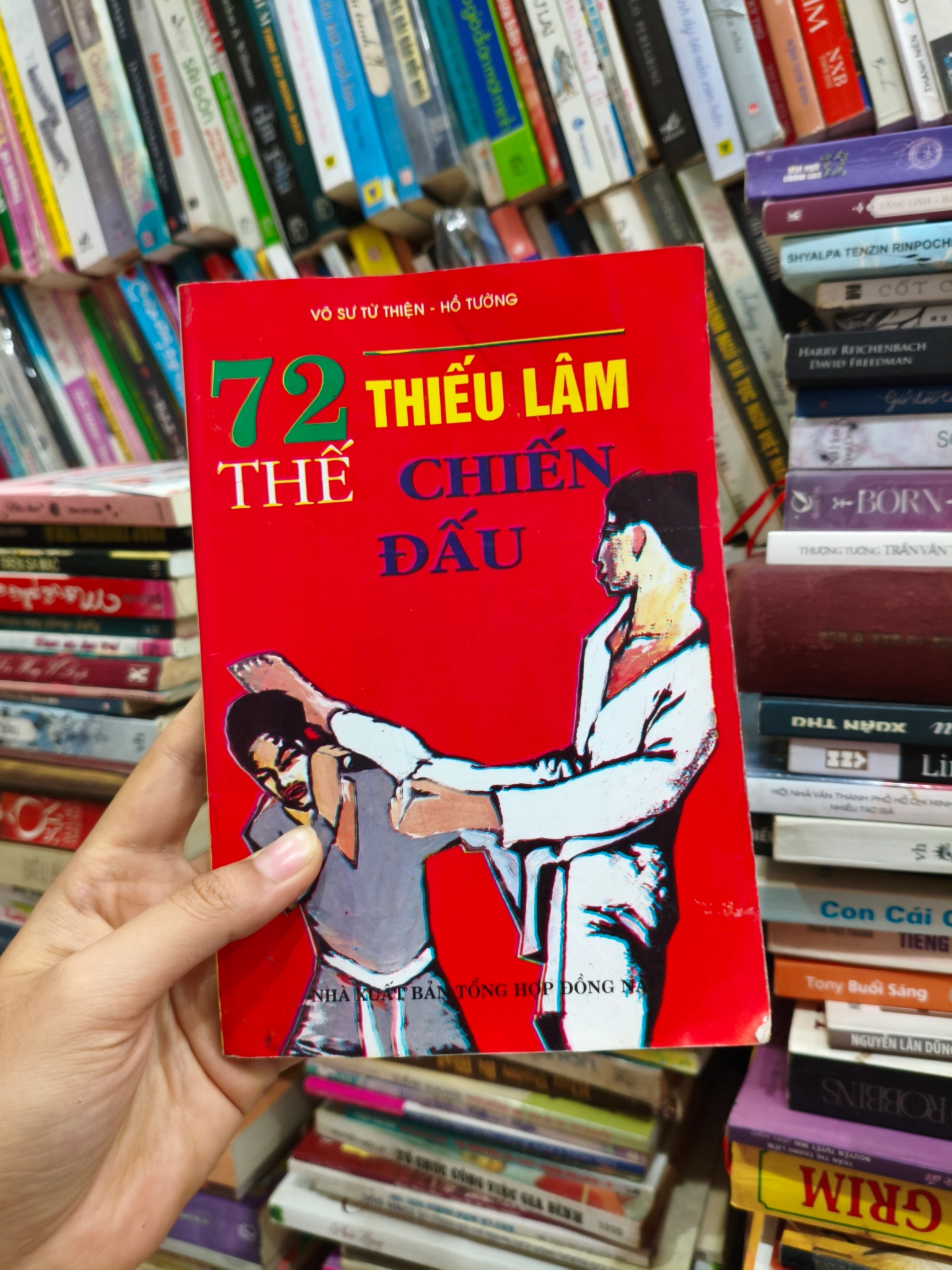 72 thế thiếu lâm chiến đấu 🌱 by  - Sách Book Cover - Ngọc Hiển Books