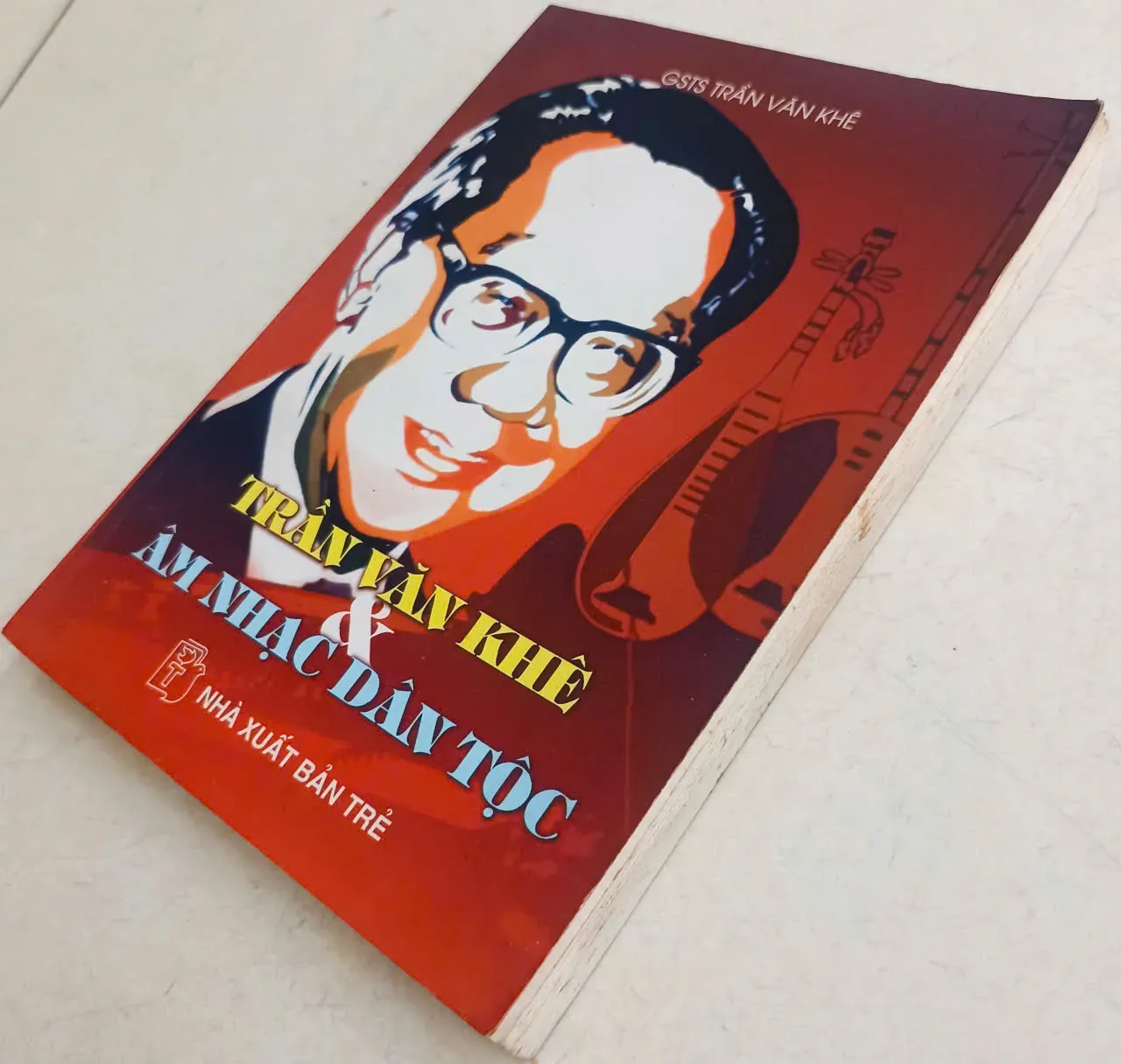 Trần Văn Khê và âm nhạc dân tộc 🌻 by  - Sách Book Cover - Ngọc Hiển Books