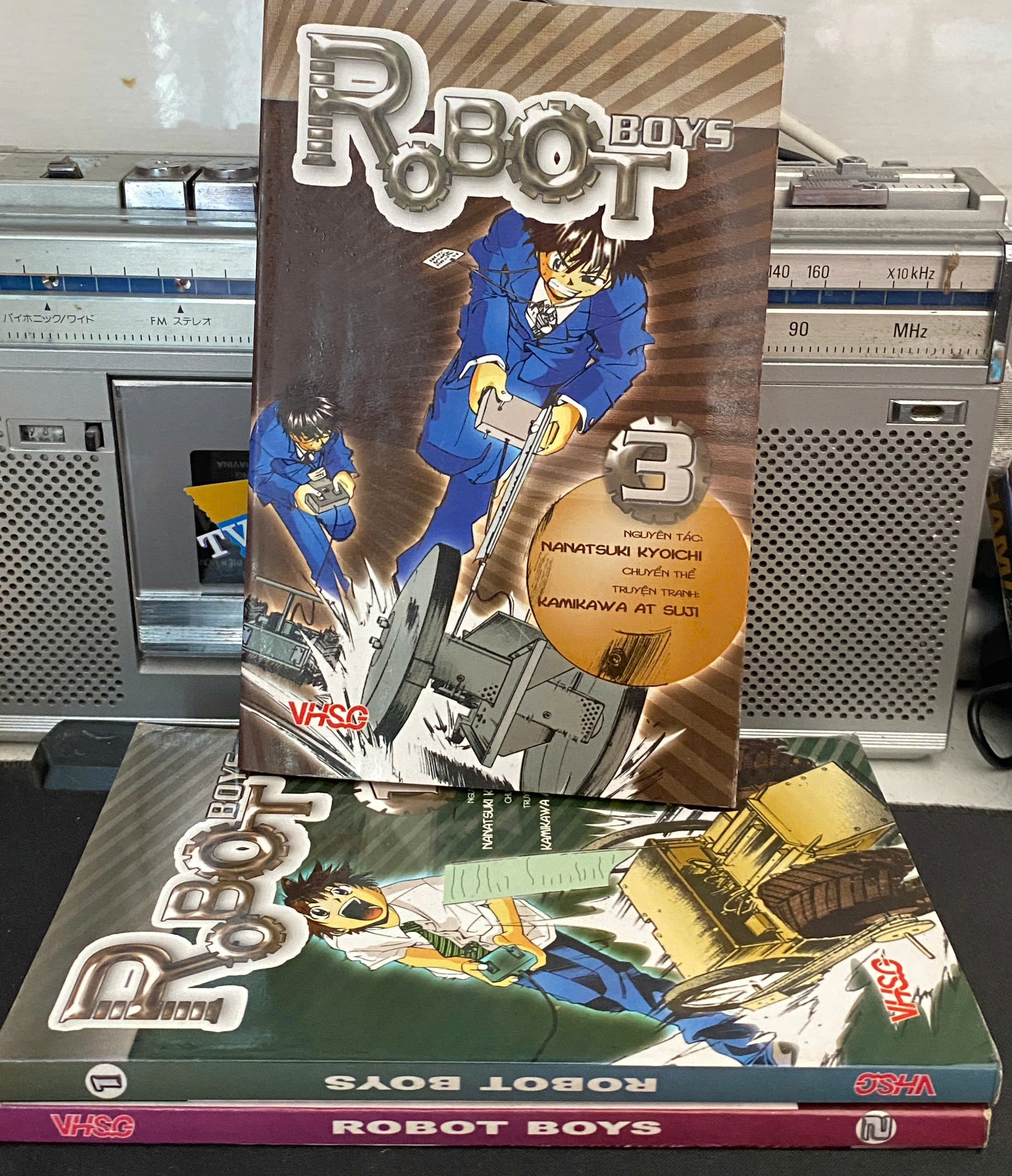 Robot boys by  - Sách Book Cover - Ngọc Hiển Books