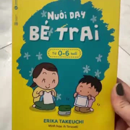 Sách nuôi dạy bé trai 0-6 tuổi