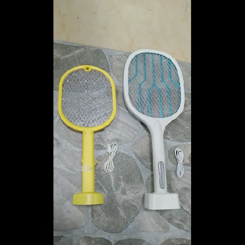 Vợt muỗi có đế có thể dựng đứng và có đèn hút muỗi về đêm 174575
