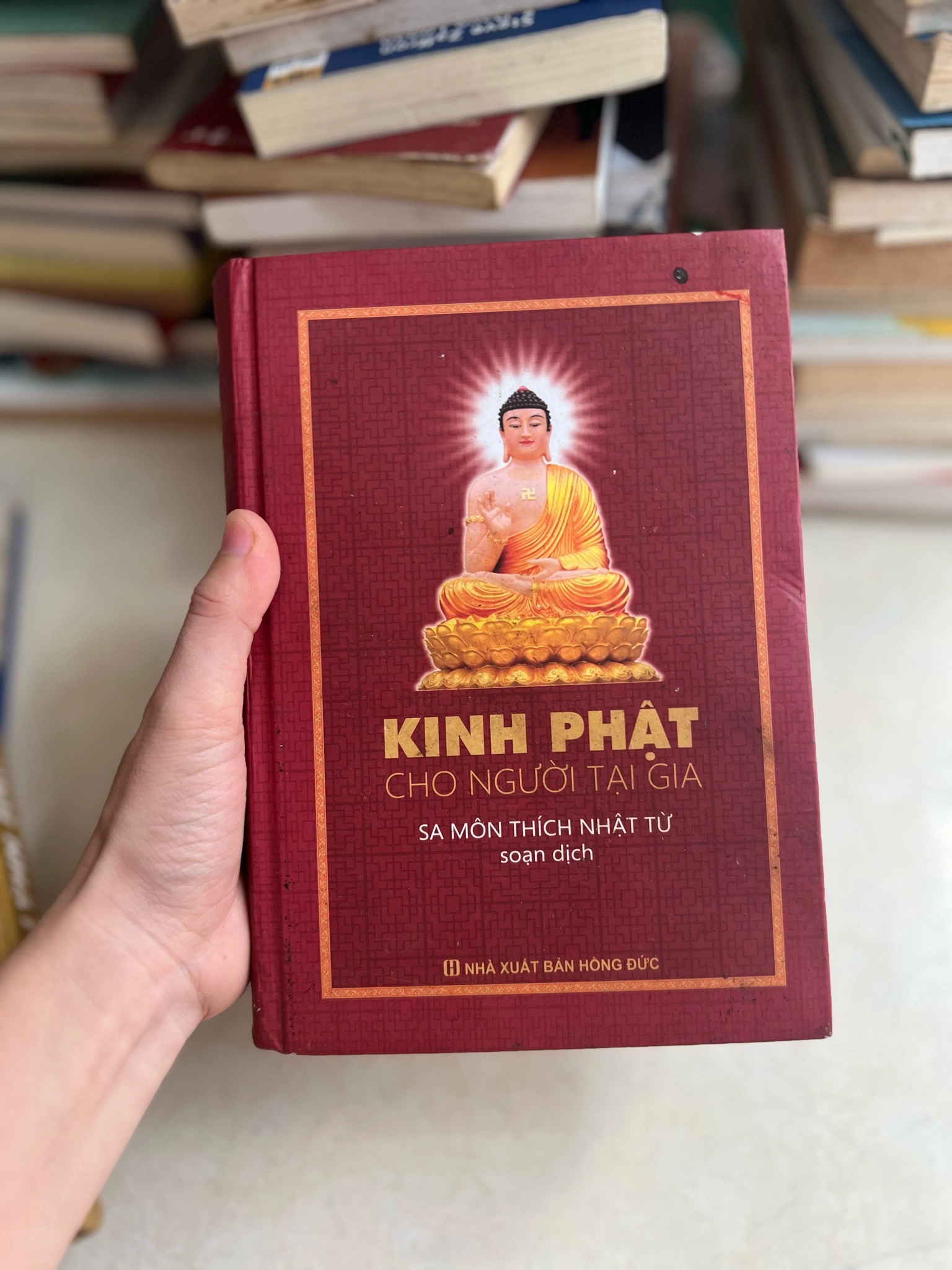 Kinh phật cho người tại gia by  - Sách Book Cover - Ngọc Hiển Books