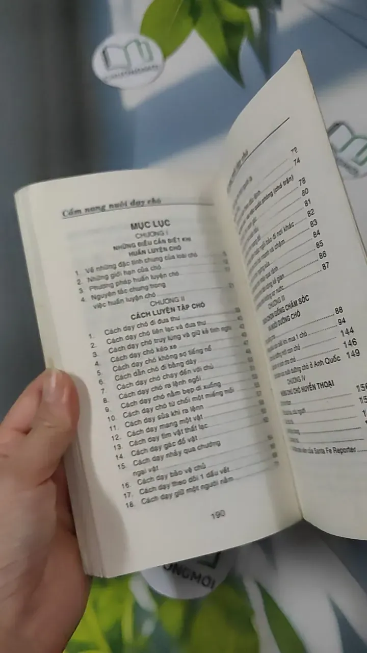 [XƯA] Cẩm Nang Nuôi Dạy Chó (1999) - Hoàng Long-Đặng Đức Trinh 780854