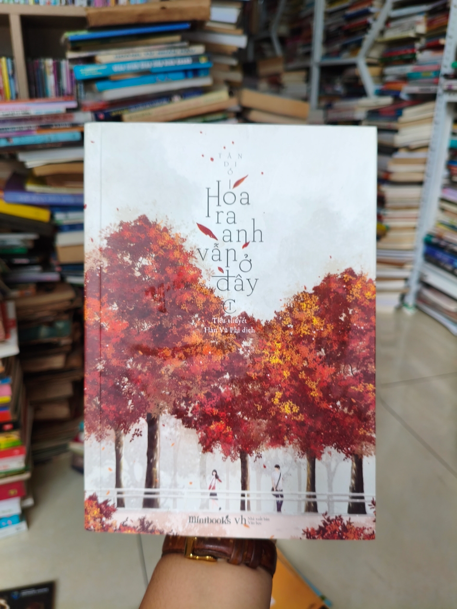 Hoá ra anh vẫn ở đây tập 1 by  - Sách Book Cover - Ngọc Hiển Books