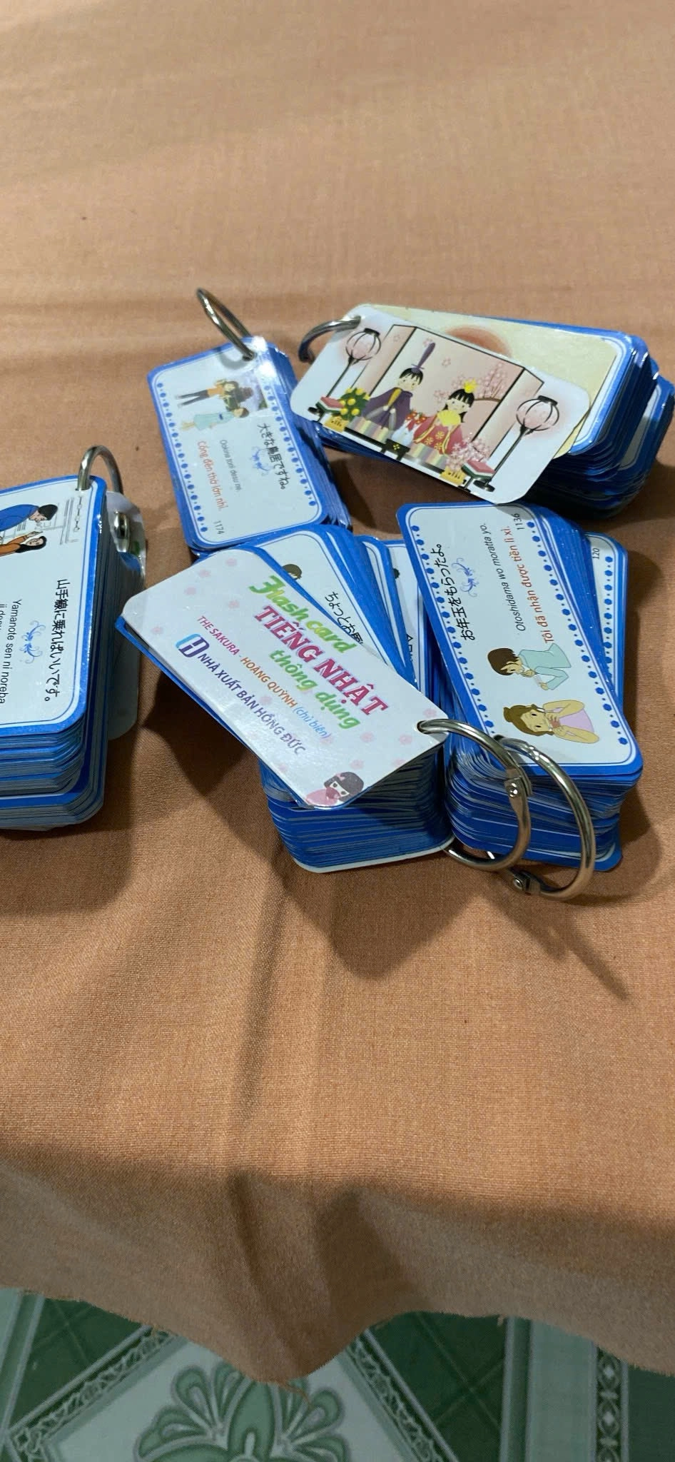 COMBO trọn bộ Flashcard Tiếng Nhật Sơ cấp – High Quality by KatchUp - Sách Book Cover - Ngọc Hiển Books