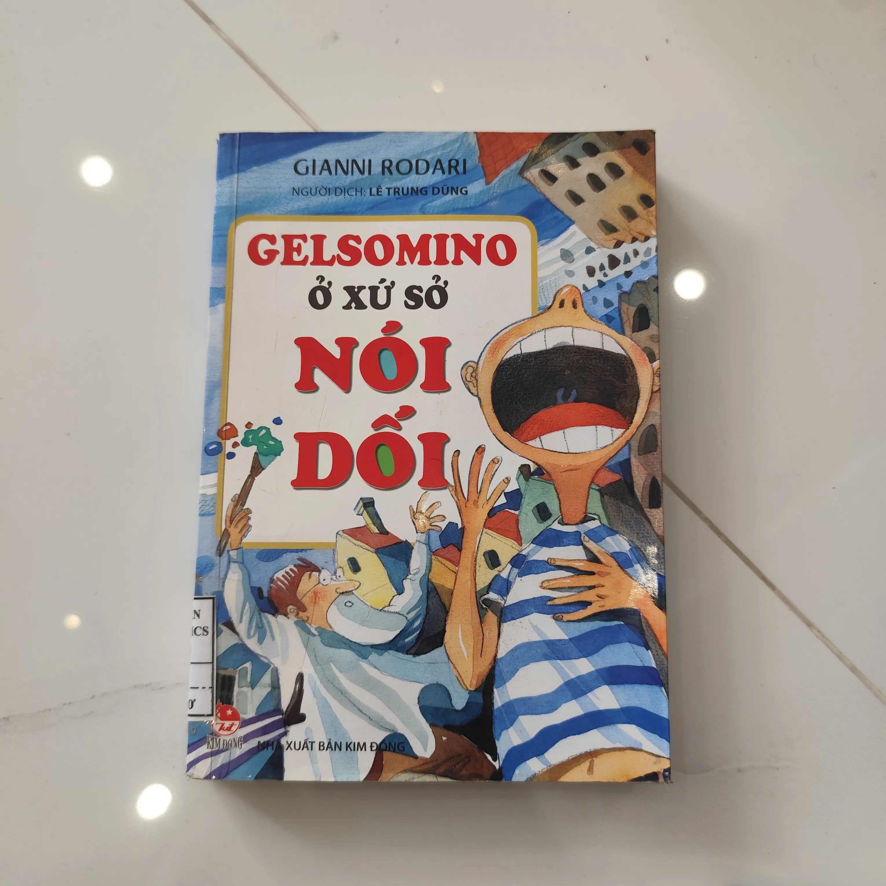 GELSOMINO ở xứ sở nói dối by  - Sách Book Cover - Ngọc Hiển Books