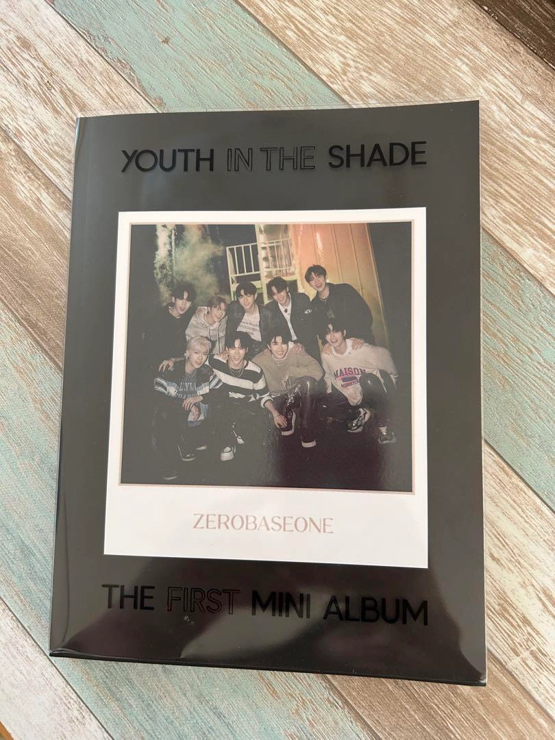 (SẴN) Album đĩa nhạc Youth In The Shade nhóm nhạc Zerobaseone ZB1 by  - Sách Book Cover - Ngọc Hiển Books