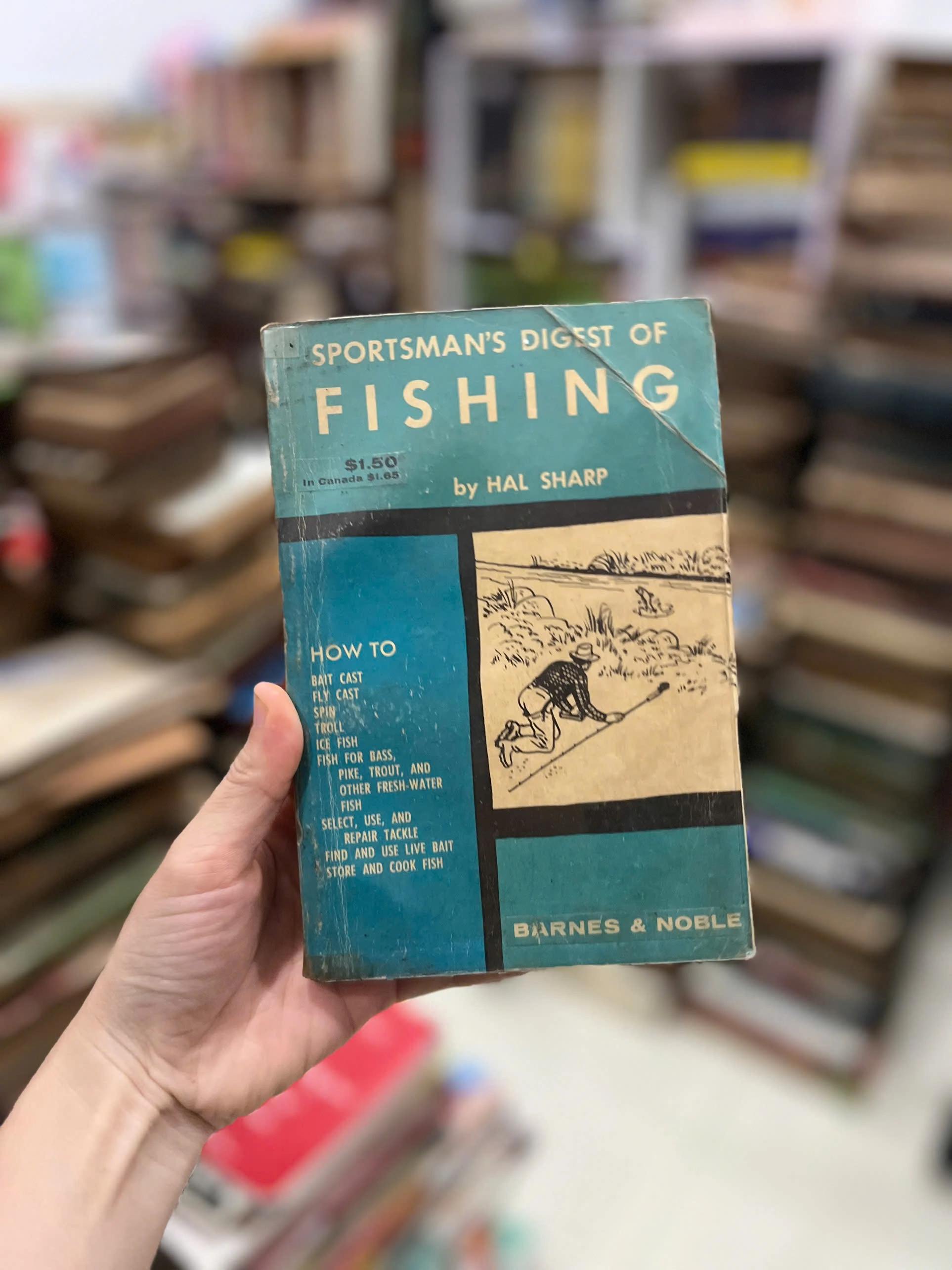 Sportsman Digest of Fishing by Hal Sharp by  - Sách Book Cover - Ngọc Hiển Books