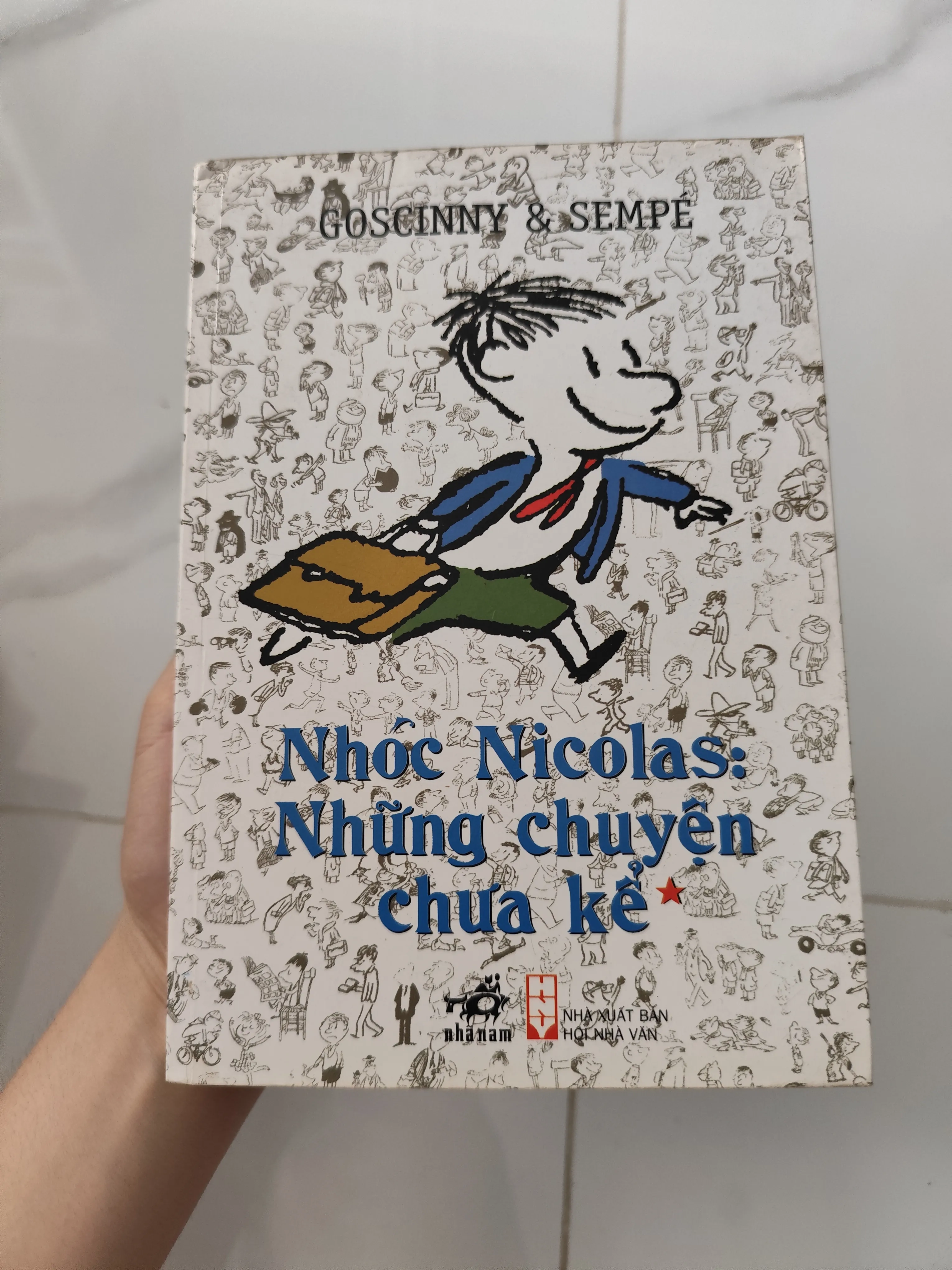 Nhóc Nicolas: Những chuyện chưa kể by  - Sách Book Cover - Ngọc Hiển Books